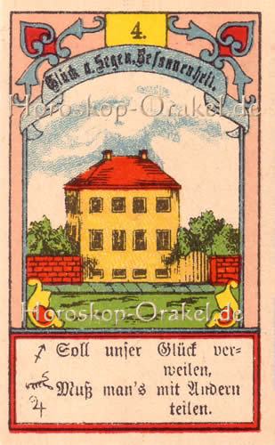 Das Haus im Skorpion Tageshoroskop heute