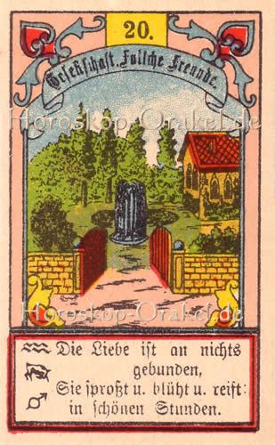 Der Park, Singlehoroskop Skorpion