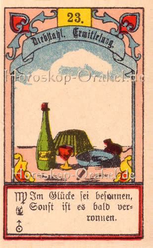 Die Mäuse, Singlehoroskop Skorpion