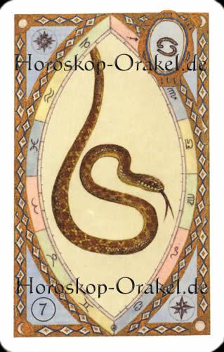 Die Schlange, Skorpion Monatshoroskop