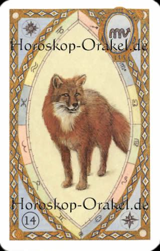 Der Fuchs, Skorpion Monatshoroskop