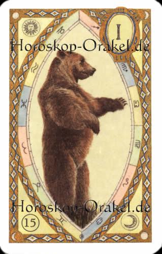 Der Bär, Skorpion Monatshoroskop