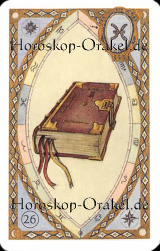 Das Buch, Skorpion Monatshoroskop