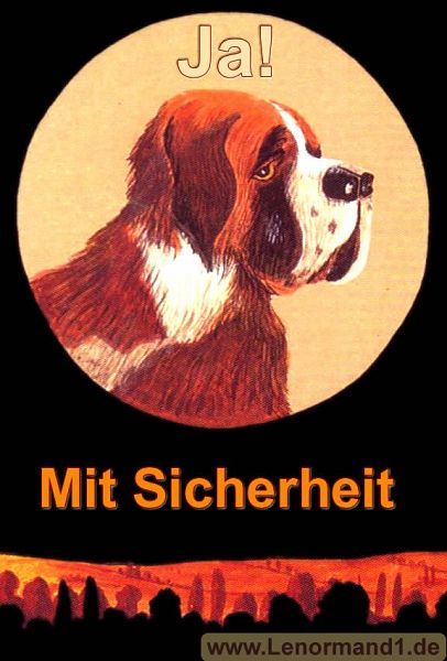 Der Hund antwortet ja