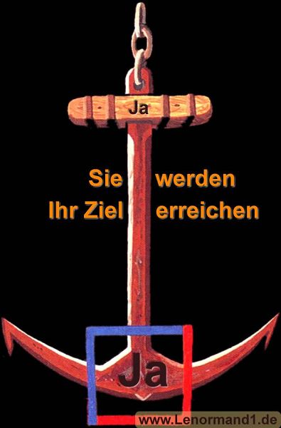 Der Anker antwortet ja